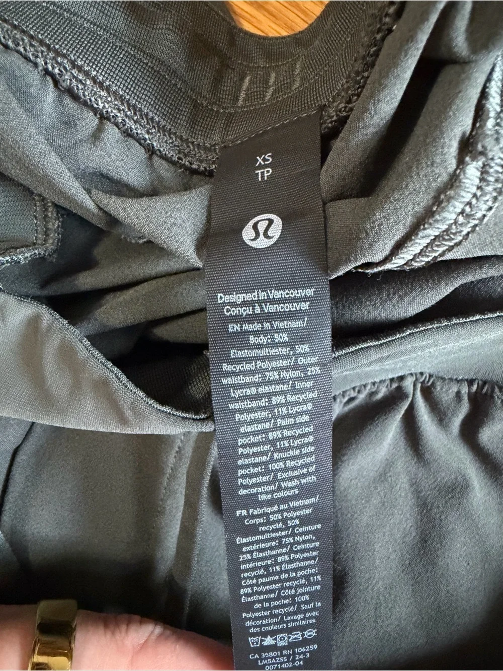 Lululemon Track Pants Women XS Green Stretch Drawstring Jogger Track Pants